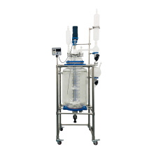 Oversize Volume  High Efficiency Chemical Laboratory Equipment 200L  Jacketed Glass Reactor